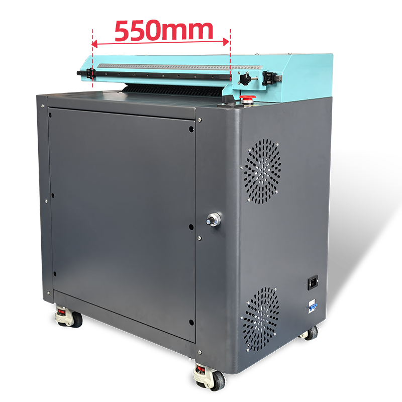 P80 (550mm)  cardboard shredder machine(Black+Green)