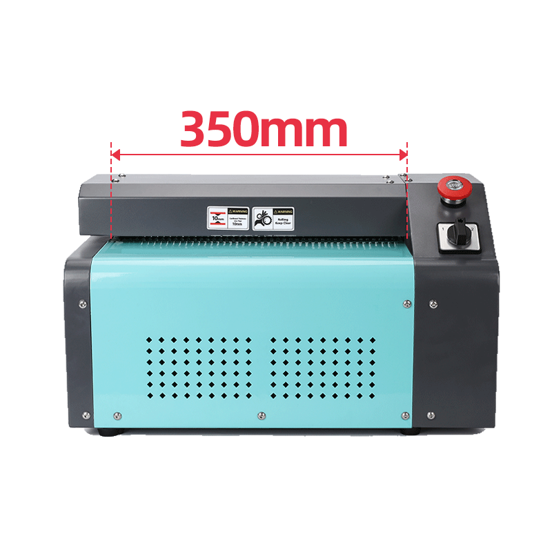 P10 (350mm)  cardboard shredder machine (Black+Green)